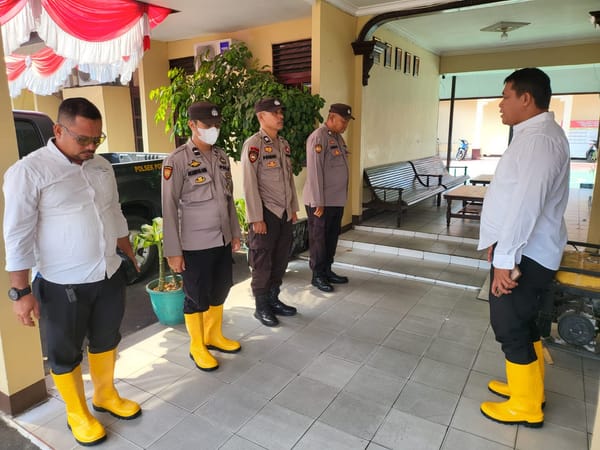 Polsek Pontianak Utara Petakan Sumber Air untuk Perkuat Kesiapsiagaan Hadapi Karhutla