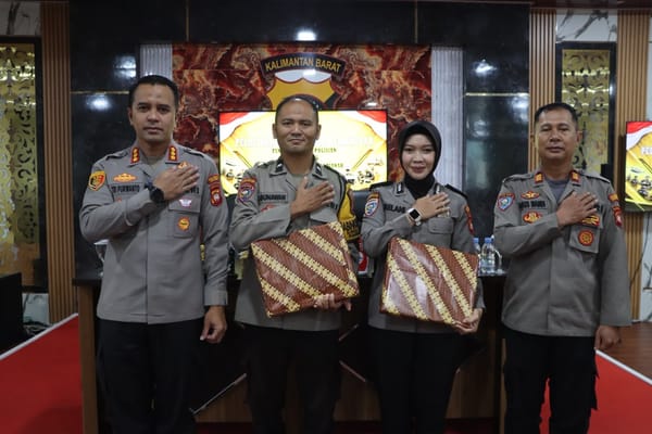 Tingkatkan Kualitas Pelaksanaan Tugas, Sat Binmas Polresta Pontianak Gelar Latkatpuan