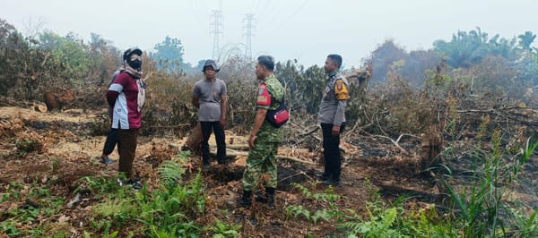 Jaga Lingkungan dari Karhutla, Tiga Pilar Siantan Hilir Dorong Kesadaran Warga