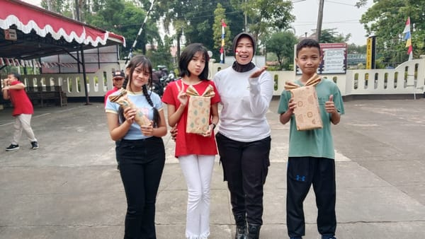 Meriahkan HUT Kemerdekaan RI ke-81, Polsek Pontianak Selatan Bangun Kebersamaan Bersama Keluarga