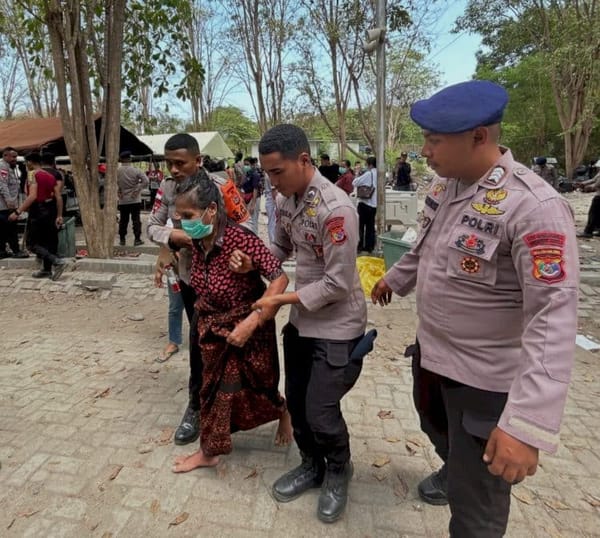 Hadapi Gempa Flores, Polda NTT dan Polres Jajaran Kerahkan 845 Personel ke Wilayah Terdampak