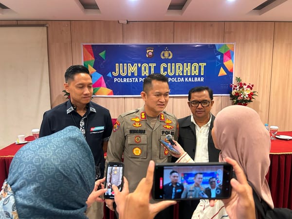 Polresta Pontianak Gelar Jumat Curhat Bersama Pertamina Patra Niaga Bahas Pengelolaan dan Distribusi BB