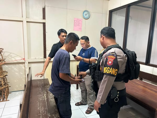 Tim Enggang Resta Tindak Lanjuti Dugaan Pencurian di Supermarket Harum Manis