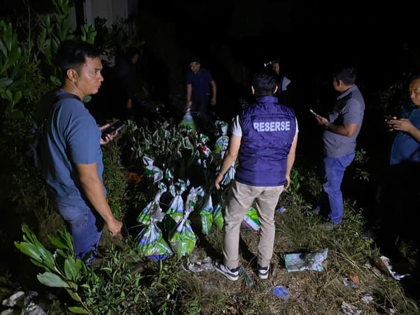 Tindak Lanjut Penertiban Tambang Ilegal, Timgab Polda Babel Temukan 56 Karung Pasir Timah