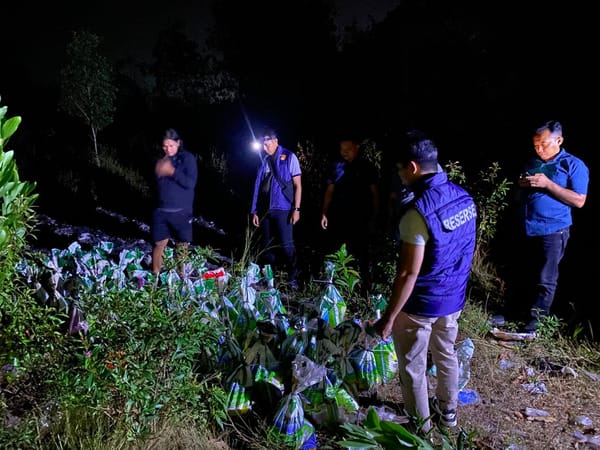 Pasir Timah Tak Bertuan Ditemukan di Belitung, Timgab Polda Babel dan Satlap Tricakti Lakukan Penindakan