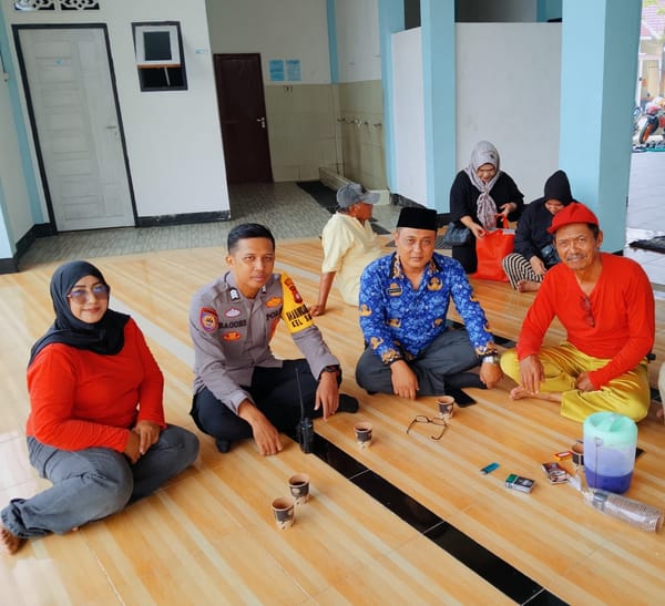 Peringati HUT ke-81 Kemerdekaan RI, Bhabinkamtibmas Saigon Ikut Dukung Aksi Donor Darah
