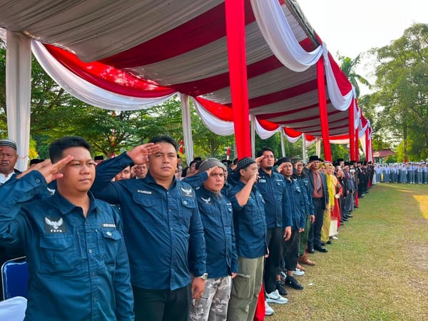 Eks Napiter Ikuti Upacara HUT ke-81 RI di Jambi, Densus 88 Dorong Semangat Kebangsaan dan Toleransi