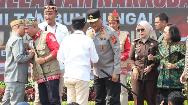 Kapolda Kalteng Dukung Penuh Deklarasi Anti Narkoba