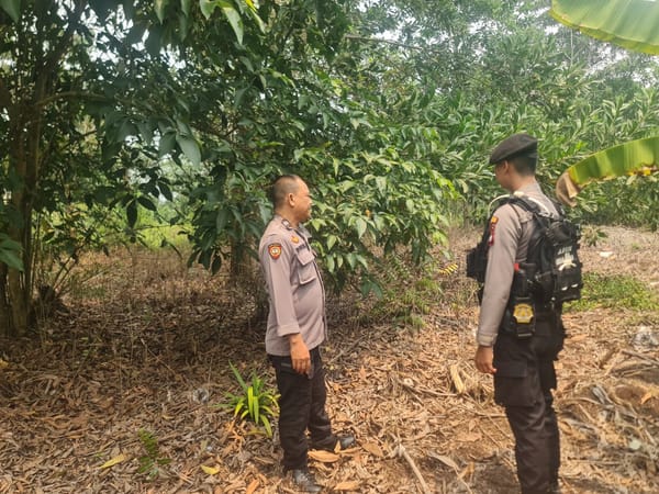 Tekan Risiko Karhutla, Polsek Pontianak Selatan Perkuat Patroli dan Pemantauan Lahan Gambut