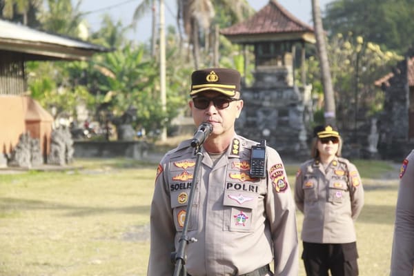 Polda Bali Gelar Apel Kesiapan KRYD Jelang Pengamanan Maybank Bali Marathon 2026