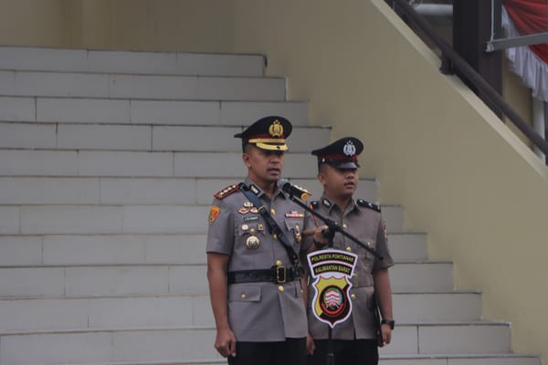 Peringati Hari Juang Polri 2026, Polresta Pontianak Gelar Upacara
