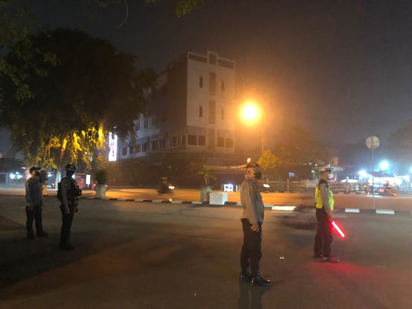 Malam Sabtu Aman, Patroli Enggang Selatan Antisipasi Balap Liar dan 4C