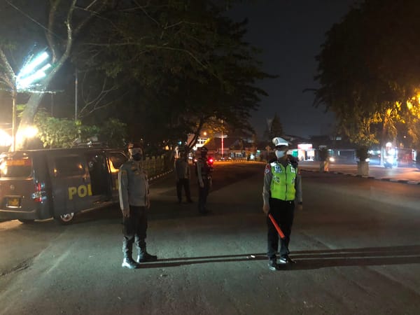 Antisipasi Balap Liar dan Kejahatan 4C, Enggang Selatan Hadir Jaga Keamanan Malam Sabtu