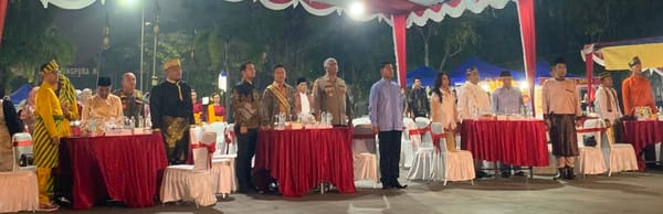 Lestarikan Budaya Lokal, Kapolsek Pontianak Kota Hadiri Festival Musik Buda' Melayu
