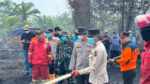 Sinergi TNI-Polri dan Pemda, Forkopimda Muaro Jambi Perkuat Penanganan Karhutla Sungai Gelam