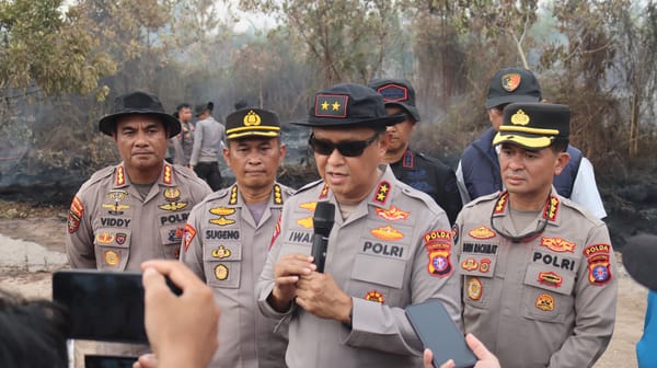 Kapolda Kalteng Tegaskan Penindakan Karhutla, 51 Kasus Ditangani dan 13 Tersangka Diamankan