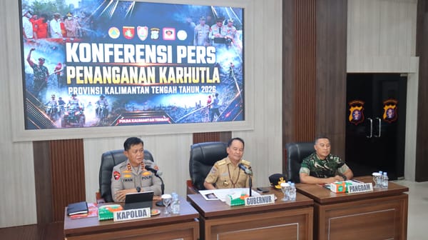 Kapolda Kalteng Rilis Data Karhutla: Turun Drastis Jadi 7.634 Hektare di Tengah El Nino Sangat Kuat