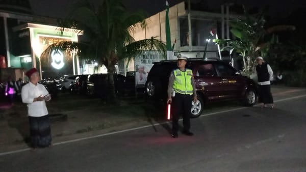 Jaga Kamtibmas, Polsek Pontianak Kota Amankan Peringatan Maulid Nabi di Ponpes Mahyajatul Qurra’