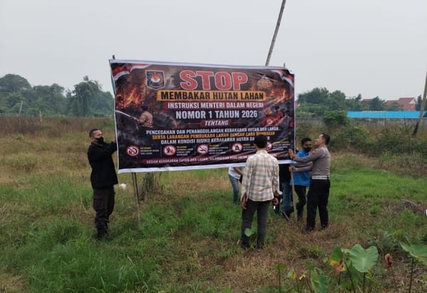 Tekan Risiko Karhutla, Polresta Pontianak Libatkan Masyarakat dalam Pengawasan Lingkungan