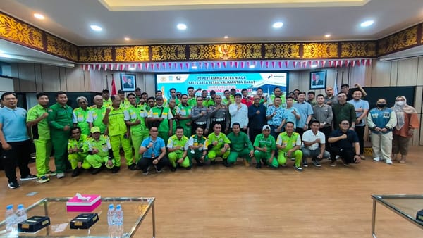 Sat Lantas Polresta Pontianak Gelar Safety Driving Bersama Pertamina, Edukasi 40 Driver Armada LPG 3 Kg