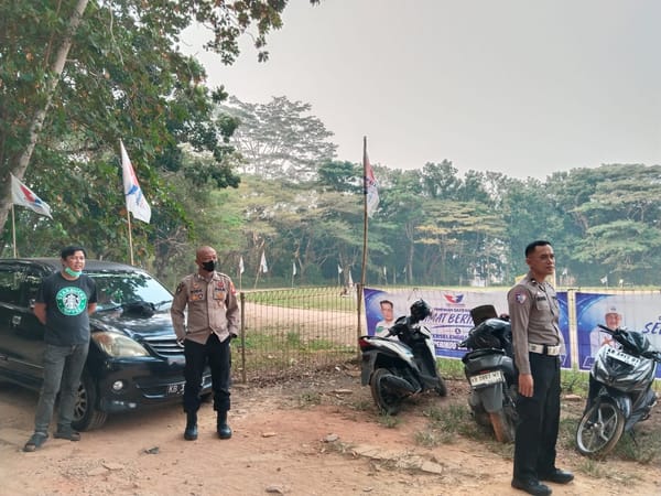 Polsek Pontianak Kota Amankan Turnamen Sepak Bola Perindo Cup 2026