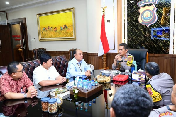Kapolda Jambi Terima Audiensi Bank Mandiri, Perkuat Sinergi dan Kerja Sama