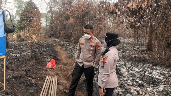 Kapolresta Pontianak Cek Pembuatan Sumur Bor, Perkuat Kesiapsiagaan Hadapi Karhutla