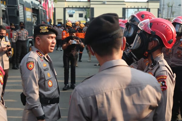 Polri Perkuat Kesiapsiagaan Pasukan Hadapi Dampak Aktivitas Gunung Api