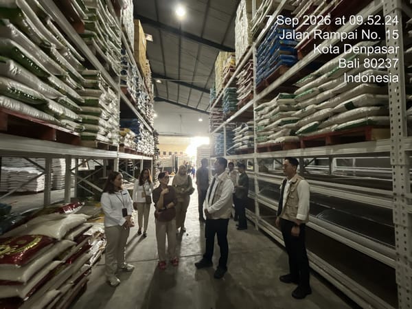 Polda Bali Pantau Harga Beras di Denpasar, Pedagang Diingatkan Jaga Harga Tetap Terjangkau