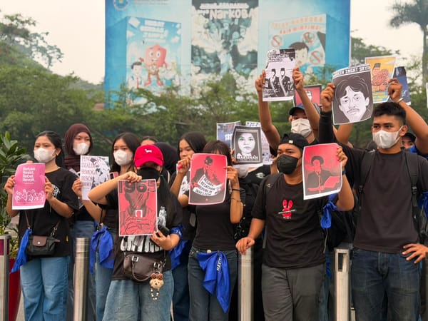 Polresta Pontianak Amankan Aksi Mimbar Bebas Mahasiswa FISIP Untan, Soroti Penanganan Karhutla