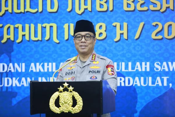 Peringati Maulid Nabi, Wakapolri Ajak Masyarakat Bersama Mendoakan Keselamatan Bangsa