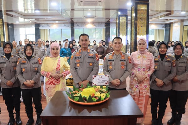 Syukuran HUT ke-78 Polwan, Kapolresta Pontianak Tekankan Peran Polwan Berikan Dampak bagi Masyarakat
