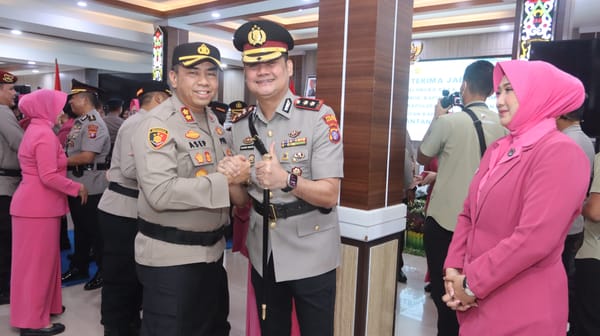 Kapolda Kalteng Pimpin Sertijab, Kapolresta Palangka Raya dan 6 Kapolres Resmi Berganti