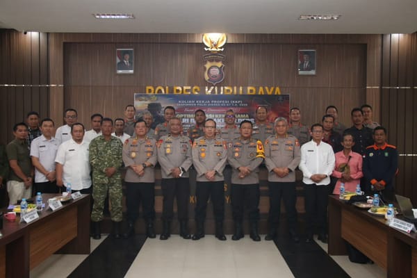 Serdik Sespimmen Polri Kaji Karhutla dan Krisis Air Bersih, Dorong Solusi Berbasis Kondisi Lapangan