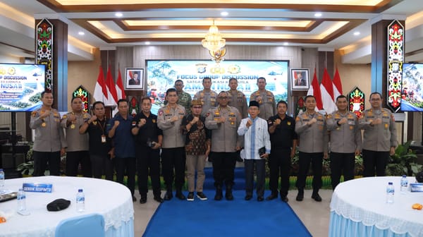 FGD Strategi Mitigasi Karhutla, Polda Kalteng Bahas Karakteristik Lahan Gambut yang Mudah Terbakar