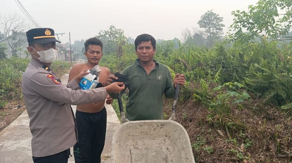 Polresta Pontianak Intensifkan Patroli Karhutla, Ingatkan Warga Tidak Membakar Lahan