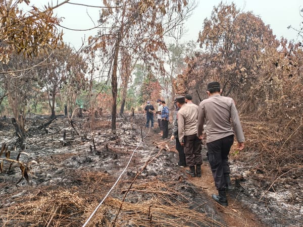 Polresta Pontianak Intensifkan Patroli Karhutla, Ingatkan Warga Tidak Membakar Lahan