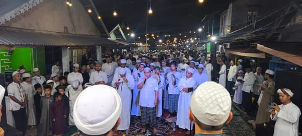 Bhabinkamtibmas Dalam Bugis Hadiri Maulid Nabi Muhammad SAW di Majelis Al Betinqy