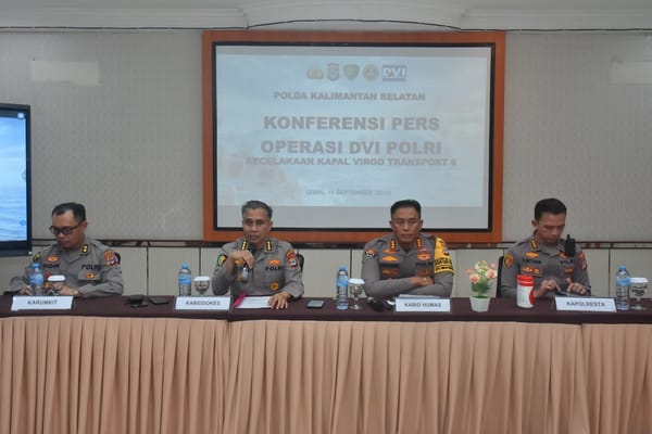 Polda Kalsel Identifikasi Satu Korban Kapal Virgo Transport 8 melalui Tim DVI