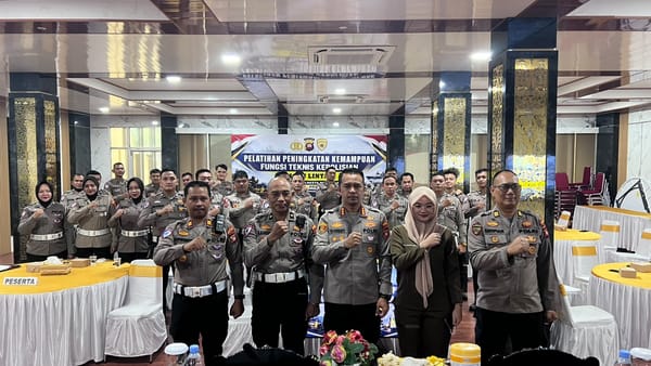 Tingkatkan Kualitas Pelayanan, Polresta Pontianak geklar Latkatpuan Fungsi Sat Lantas