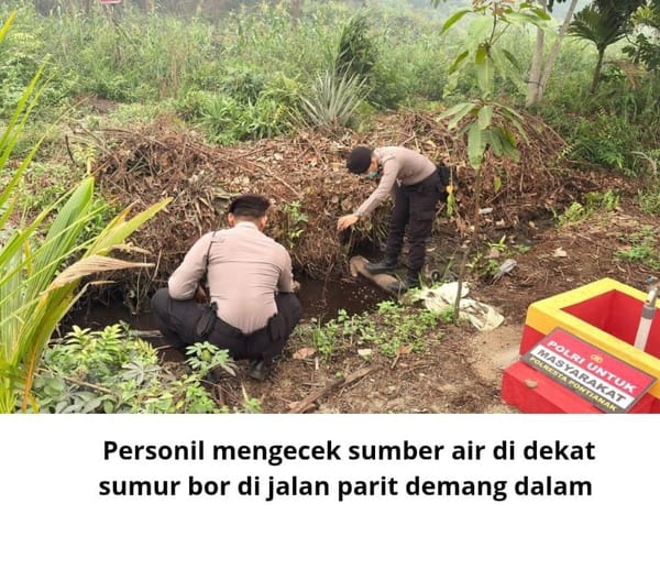 Sat Samapta Polresta Pontianak Patroli dan Monitoring Lokasi Karhutla, Pastikan Tidak Ada Titik Api