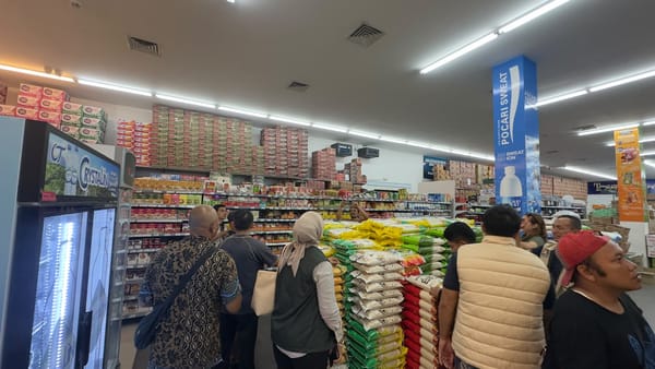 Satgas Pengawasan Mutu dan Harga Beras Polda Bali Sidak Pasar