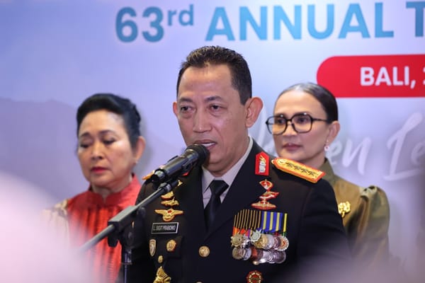 IAWP ke-63 di Bali, Kapolri Dorong Peningkatan Kesetaraan Gender Dan Profesionalisme Polwan