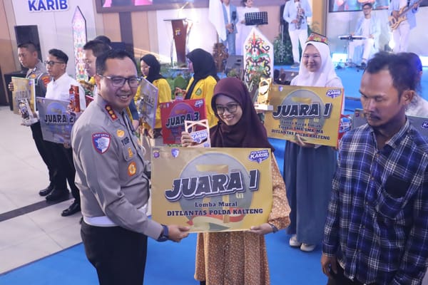 Maknai Hari Lalu Lintas Bhayangkara ke-71, Ditlantas Polda Kalteng Gelar Syukuran