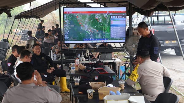 Pembasahan Karhutla di Manduhara Ujung Dievaluasi Kapolda Kalteng, Cairan X-Fire Beri Hasil Efektif