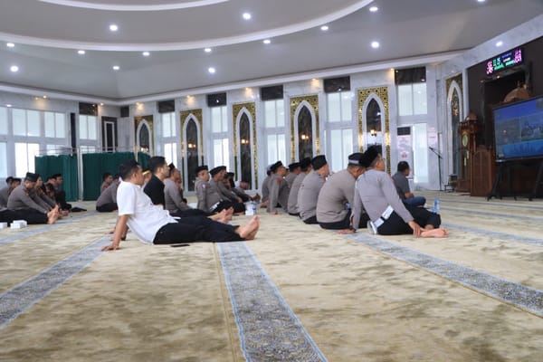 Polresta Pontianak Ikuti Ngaji Kebangsaan Virtual