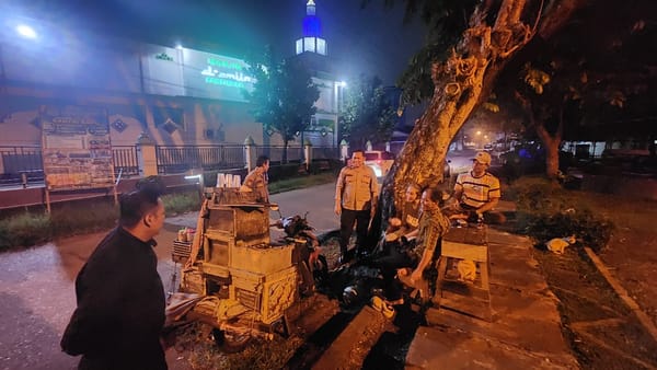 Malam Minggu Aman, Polsek Pontianak Barat Intensifkan Patroli Himbauan Kamtibmas