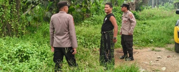 Polsek Selatan Pantau Lahan, Titik Api Nihil