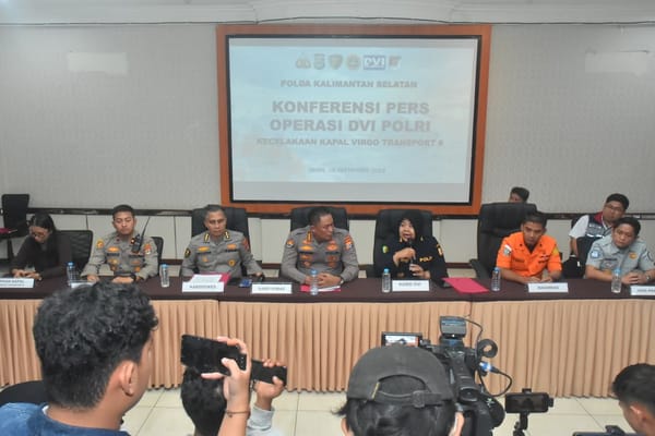 DVI Polda Kalsel Kembali Identifikasi 16 Jenazah Korban KM Virgo, Total Meninggal 71 Orang