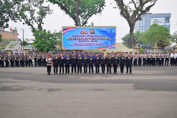 Peringati Hari Kesaktian Pancasila 2026, Polda Jambi Perkuat Semangat Kebangsaan